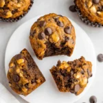 Healthy Banana Chocolate Chip Muffins