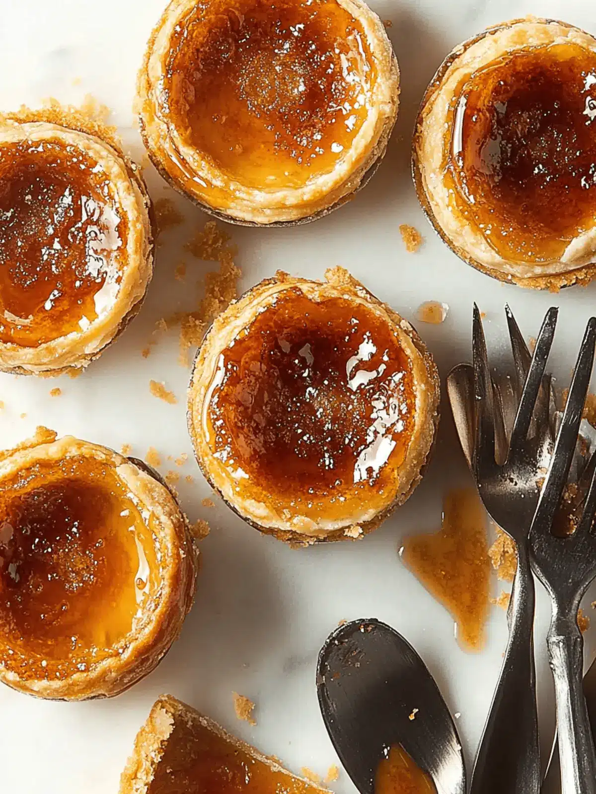 Mini Crème Brûlée Pumpkin Pies