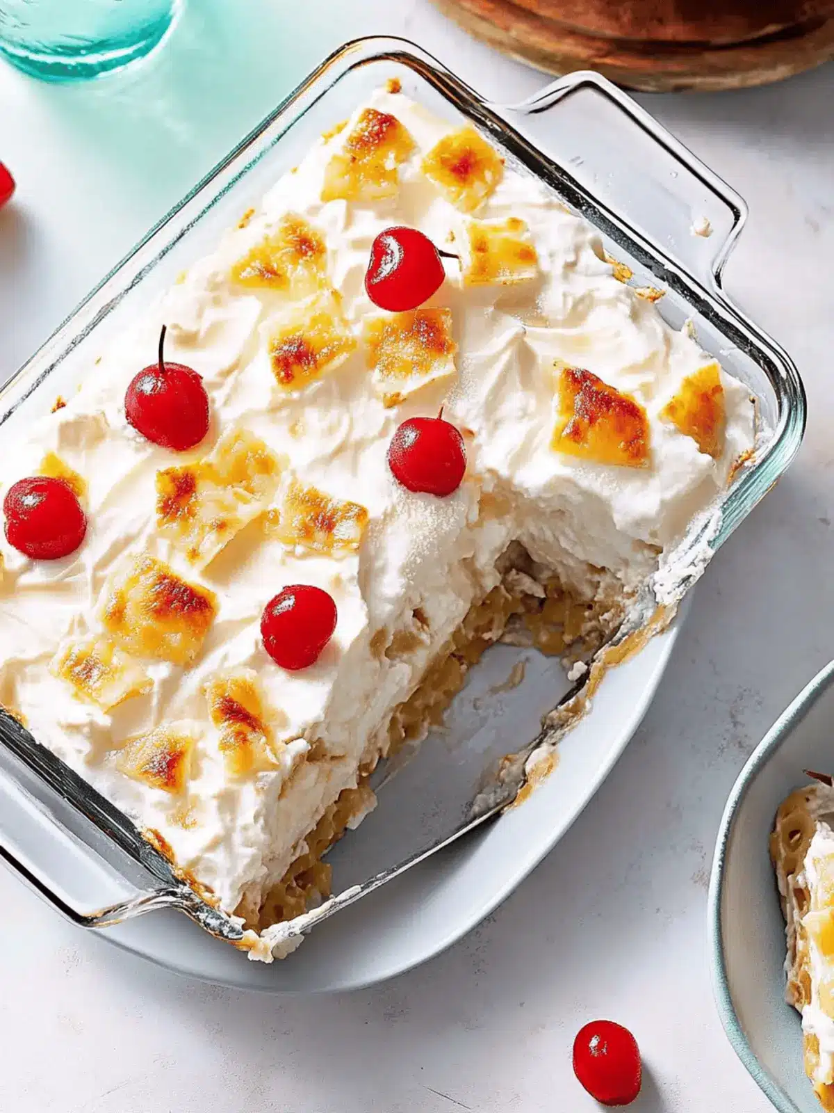 Piña Colada Lasagna