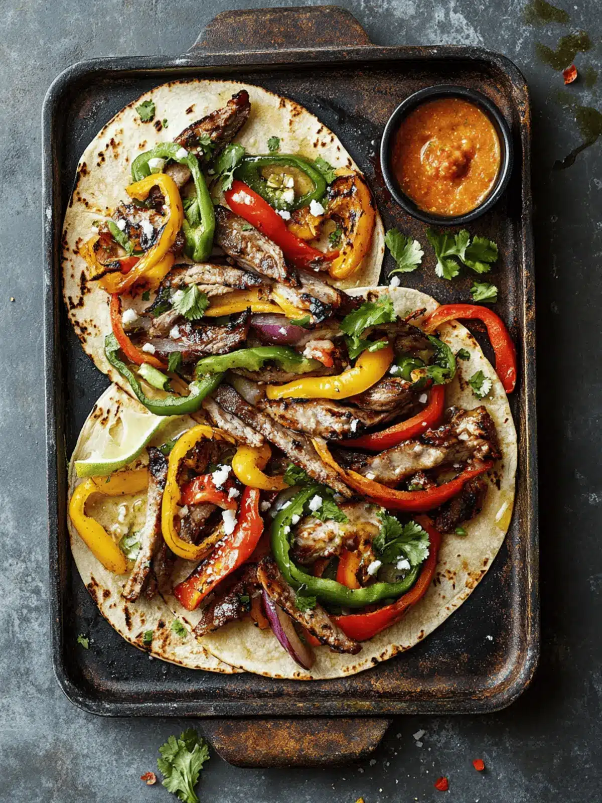 Mezcal-Marinated Fajitas