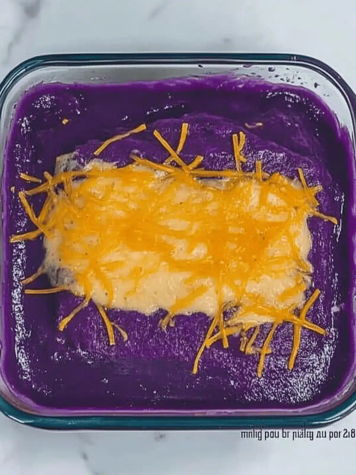 Ube Halaya with Cheese