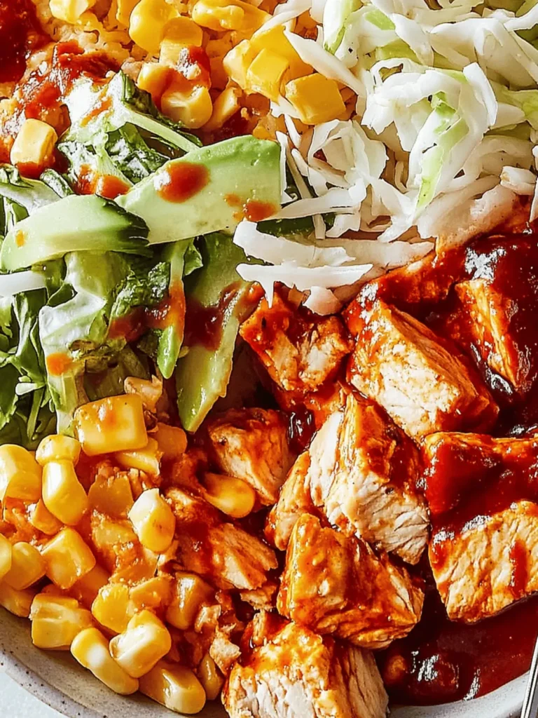 BBQ Protein Bowls