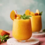 Frozen Peach Daiquiri (2 Ways!)