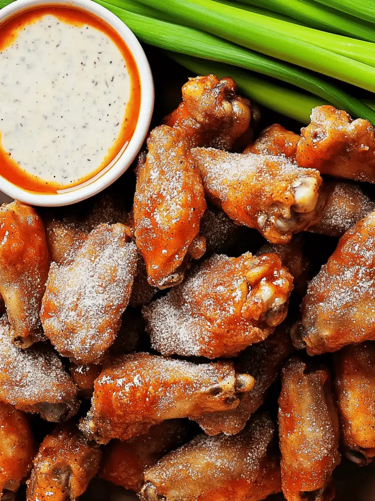 Ranch Wings & Buffalo Sauce