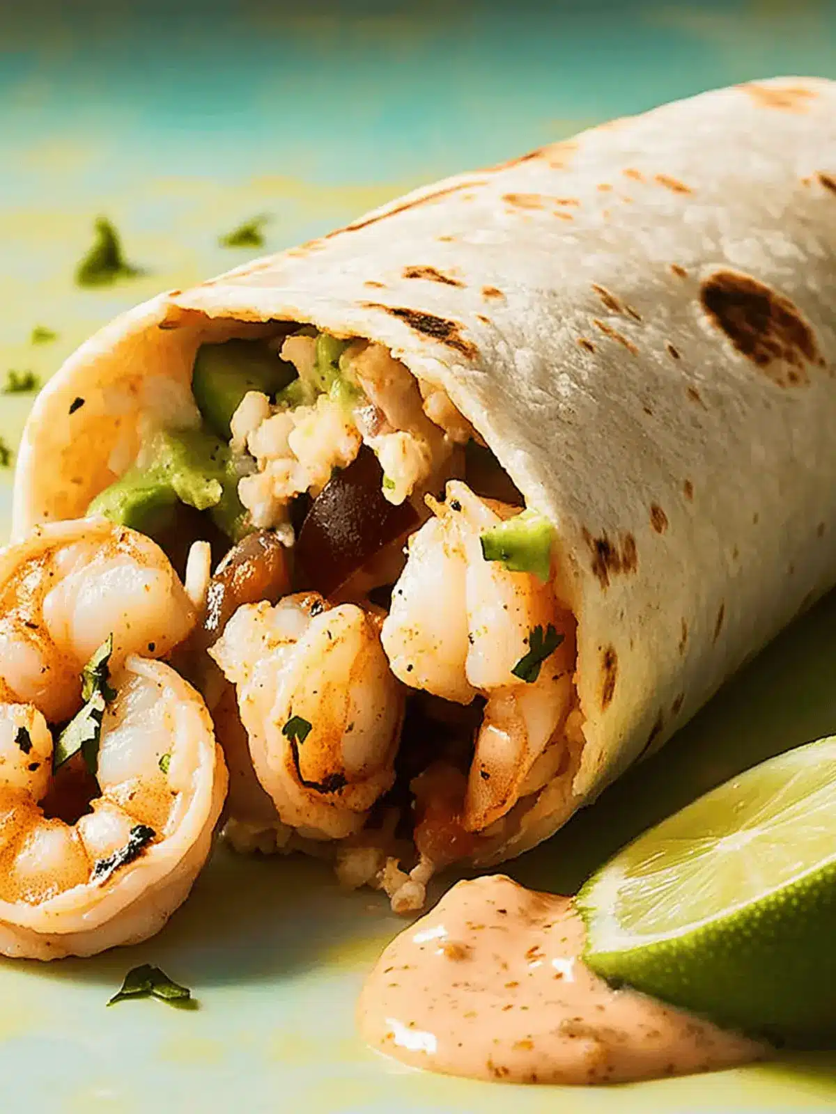 Old Bay Shrimp Burritos: Your New Favorite Quick Dinner! 3 Old Bay Shrimp Burritos
