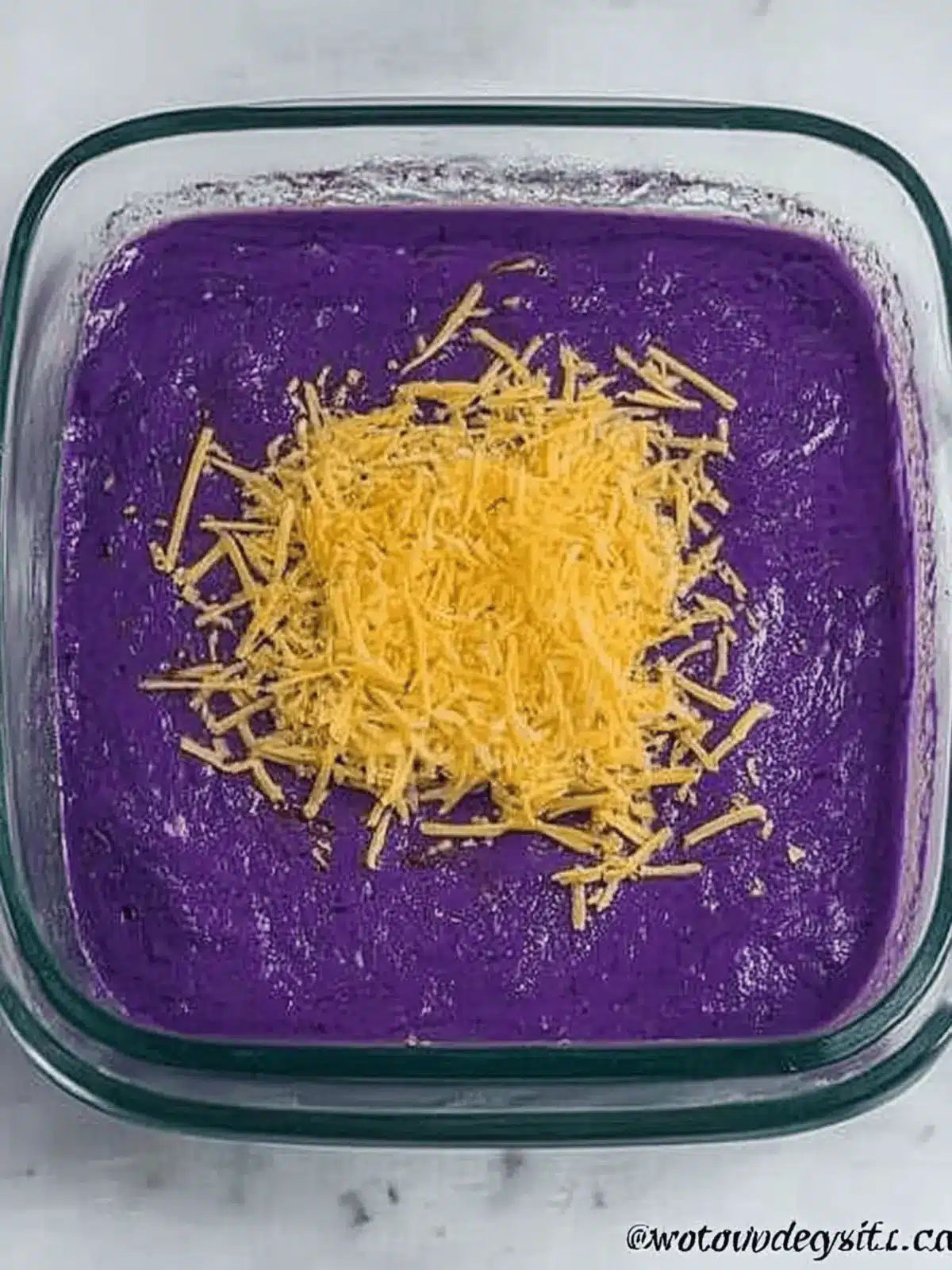 Ube Halaya with Cheese