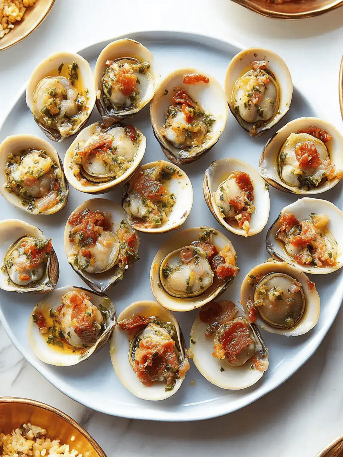 Delicious Clams Casino With Bacon and Bell Pepper Bliss 3 Clams Casino With Bacon and Bell Pepper
