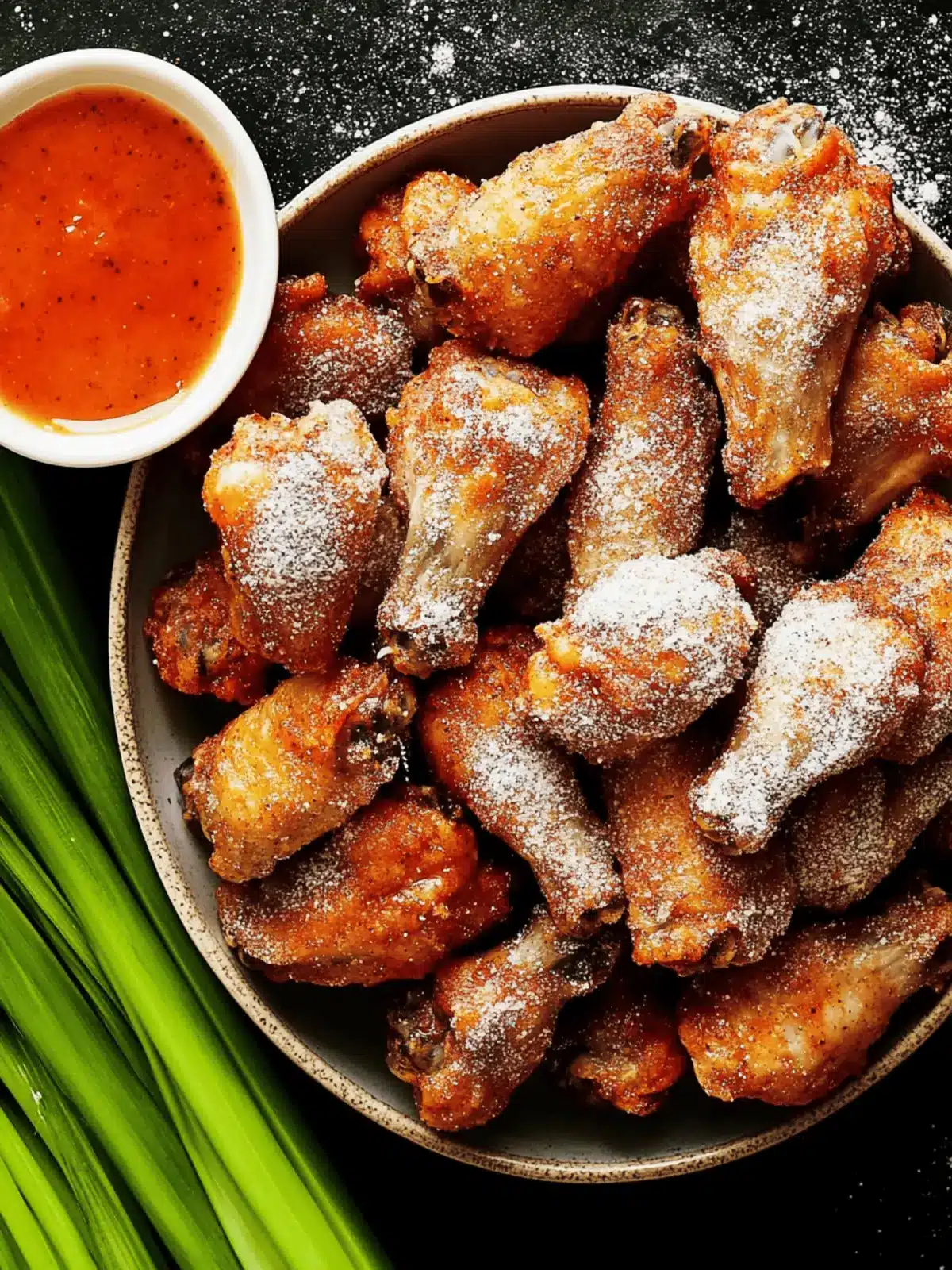 Ranch Wings & Buffalo Sauce