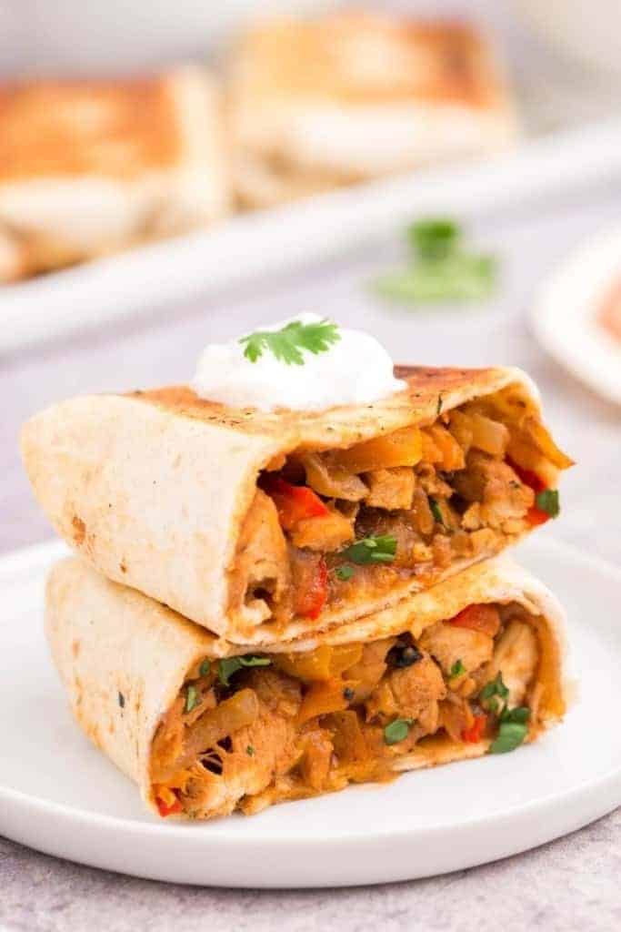 Delicious Chicken Fajita Wraps for a Fresh Twist on Dinner