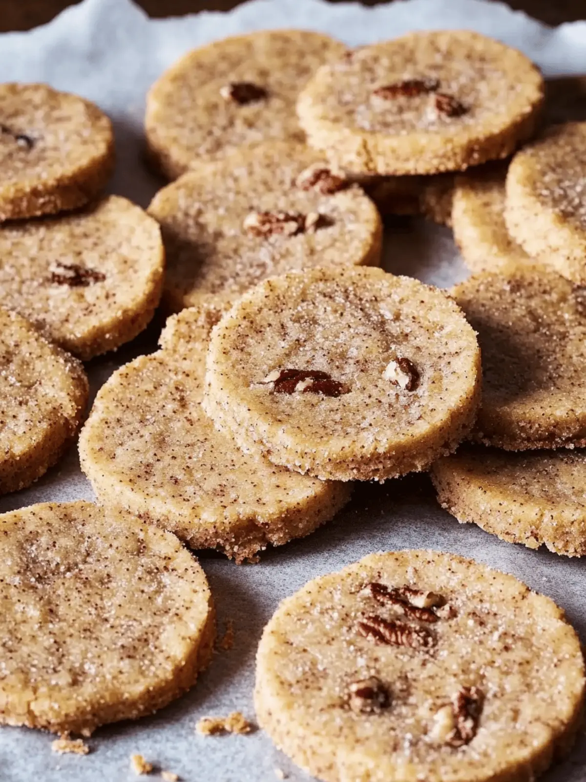 Pumpkin Spice Butter Pecan Sandies