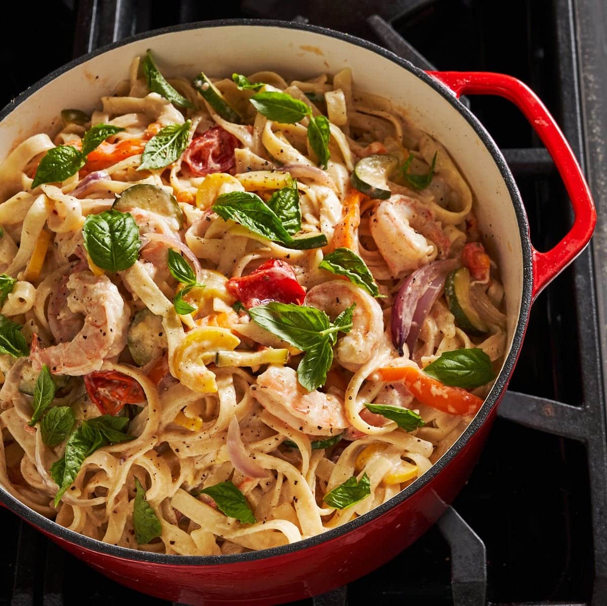 Creamy One-Pot Shrimp Primavera for Quick Weeknight Dinners