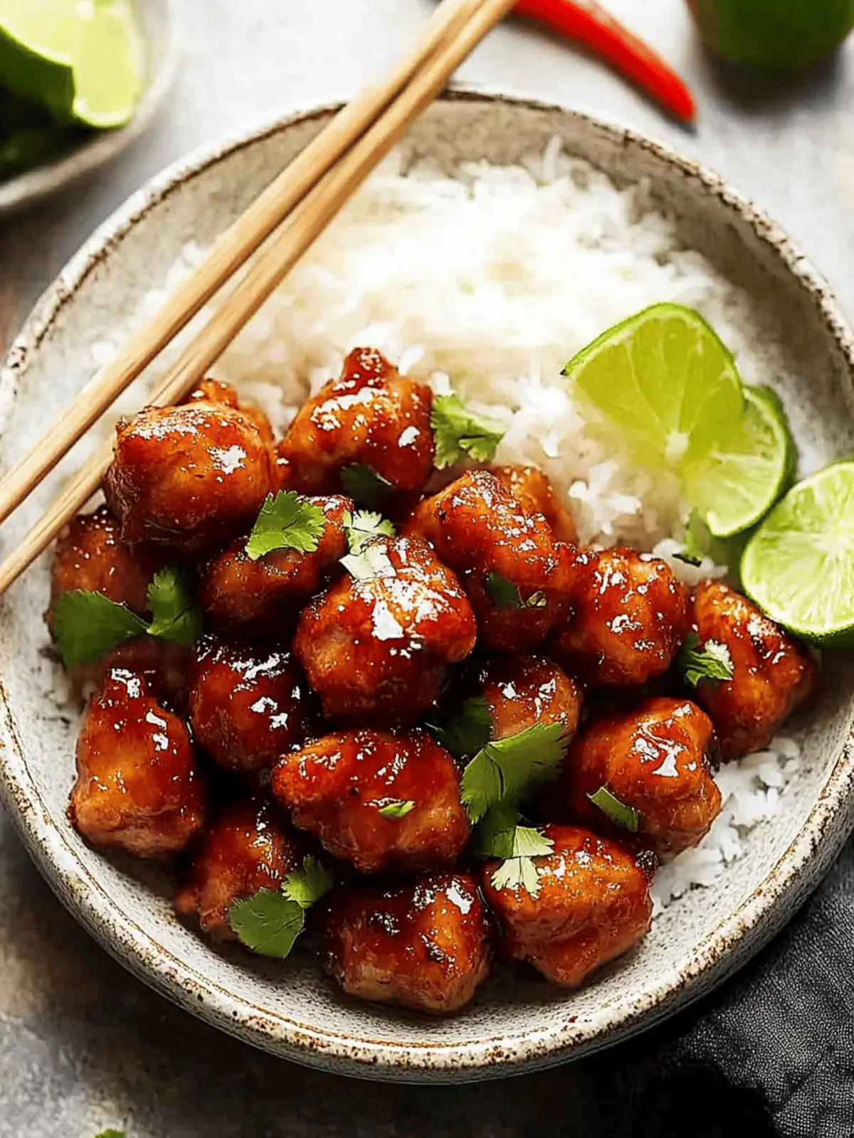 Crispy Thai Pork Bites with Sweet Chilli Sauce