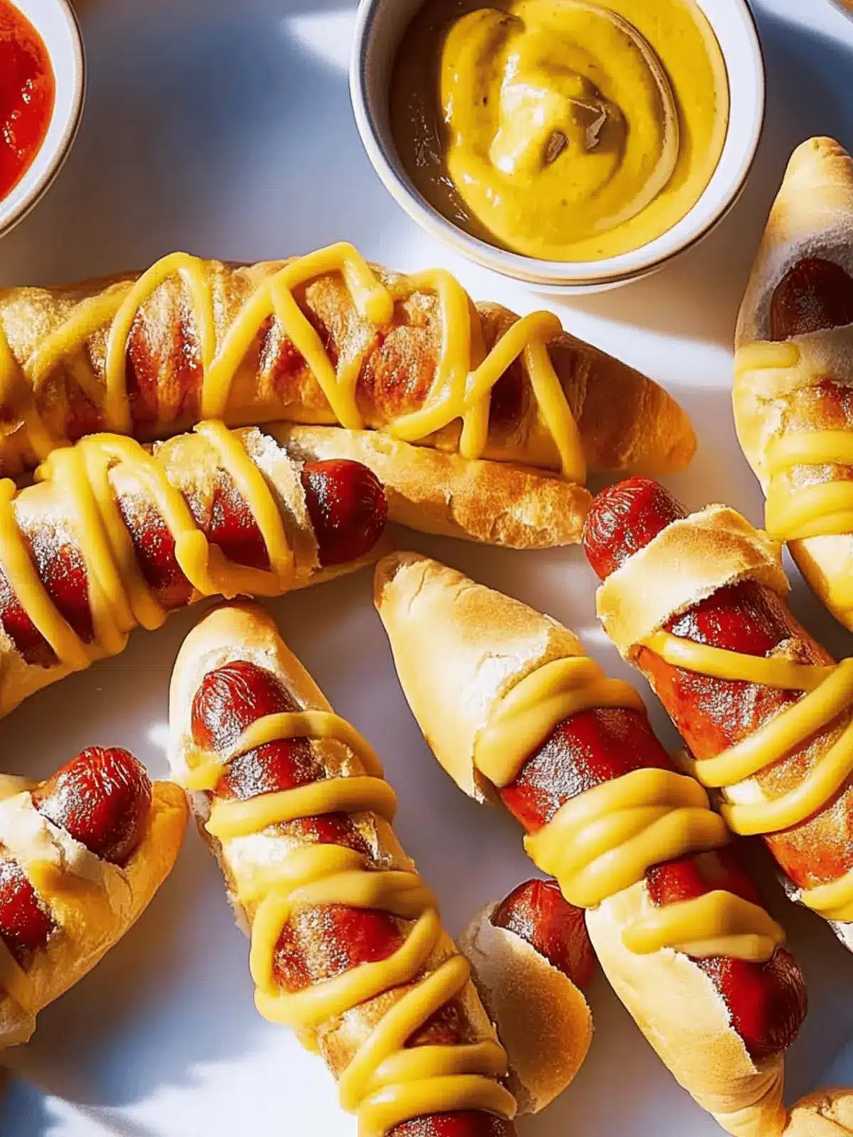 Mummy Hot Dogs: Spooky Savory Snack for Halloween Fun 3 Mummy Hot Dogs
