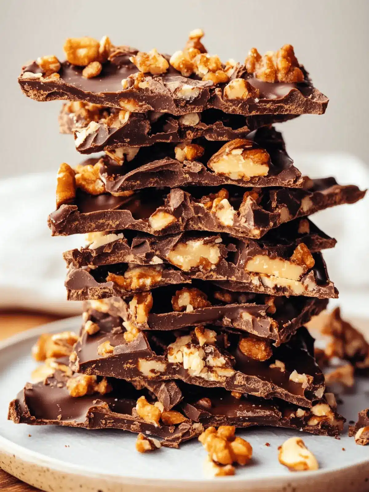 5-Ingredient Snickers Chocolate Bark