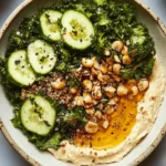 Winter Salad Hummus Bowls