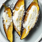 Banana With Crema and Cheese
