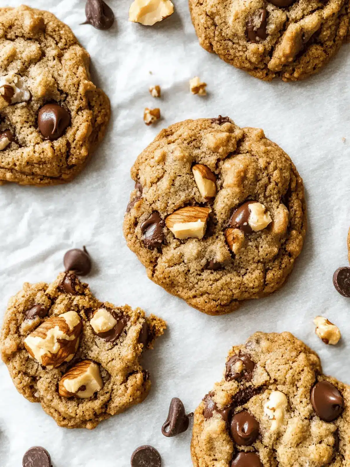 Chocolate Chip Walnut Cookies