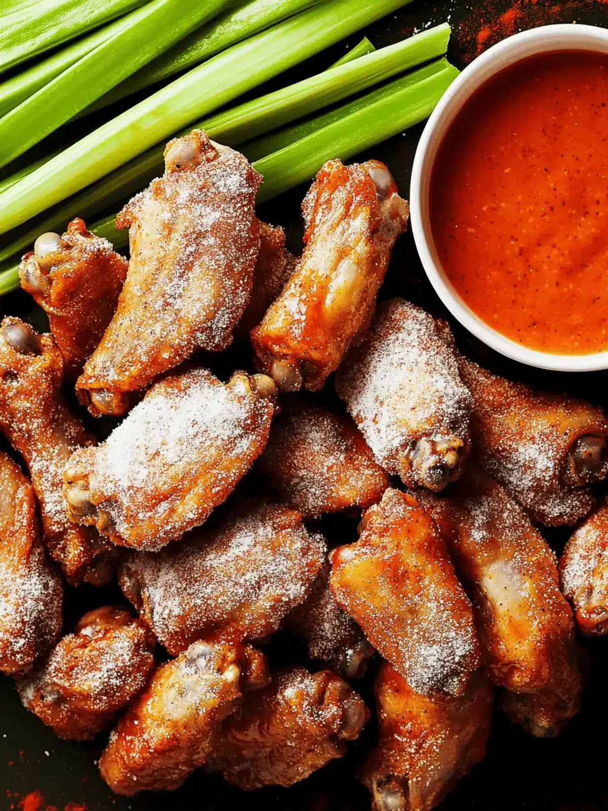 Ranch Wings & Buffalo Sauce