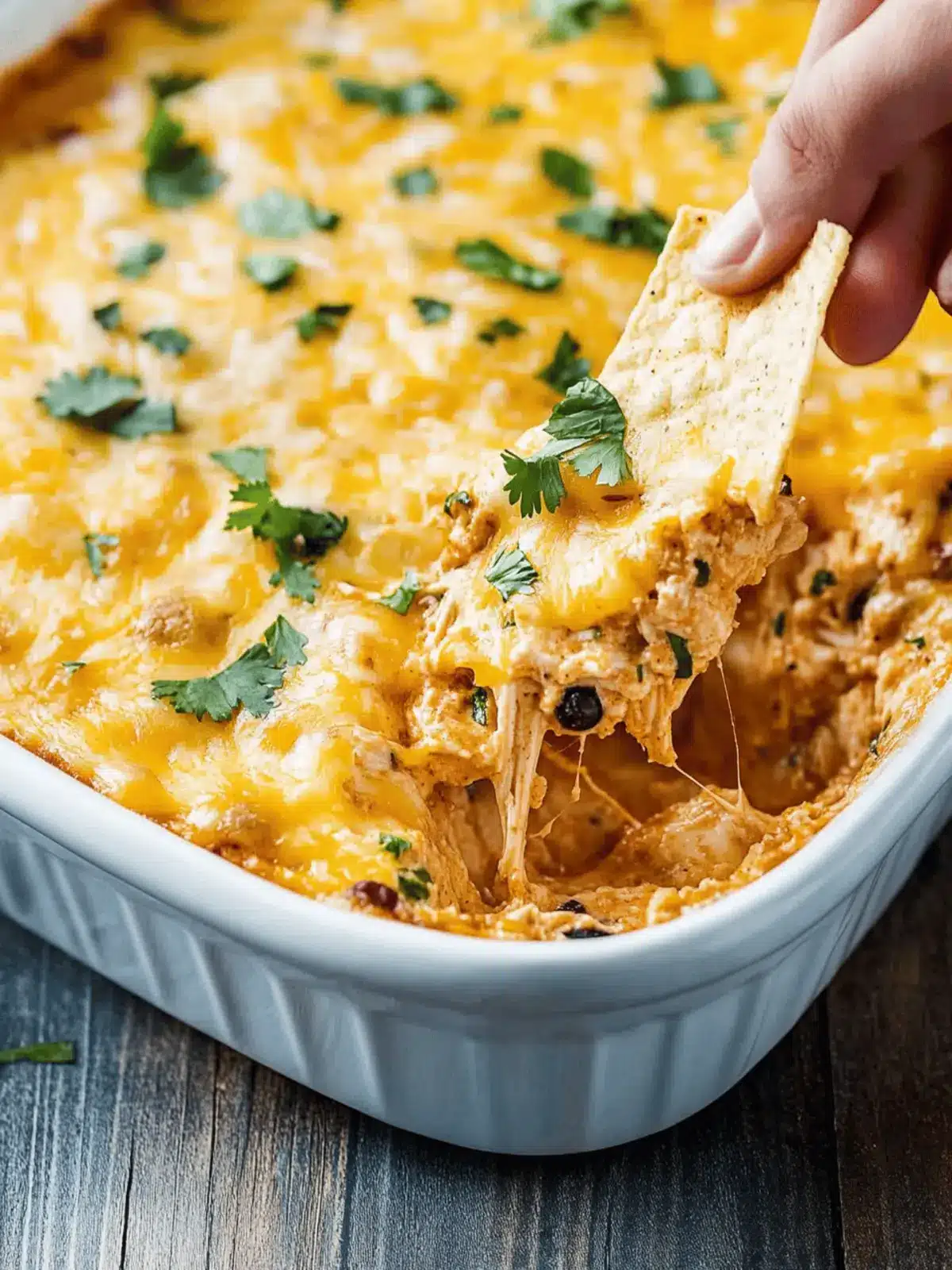 Chicken Enchilada Dip