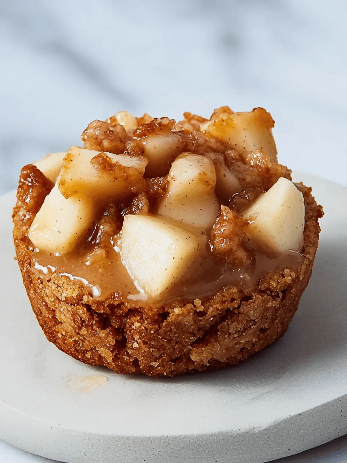 Fall in Love with Apple Crisp Cookie Cups Delight 3 Apple Crisp Cookie Cups