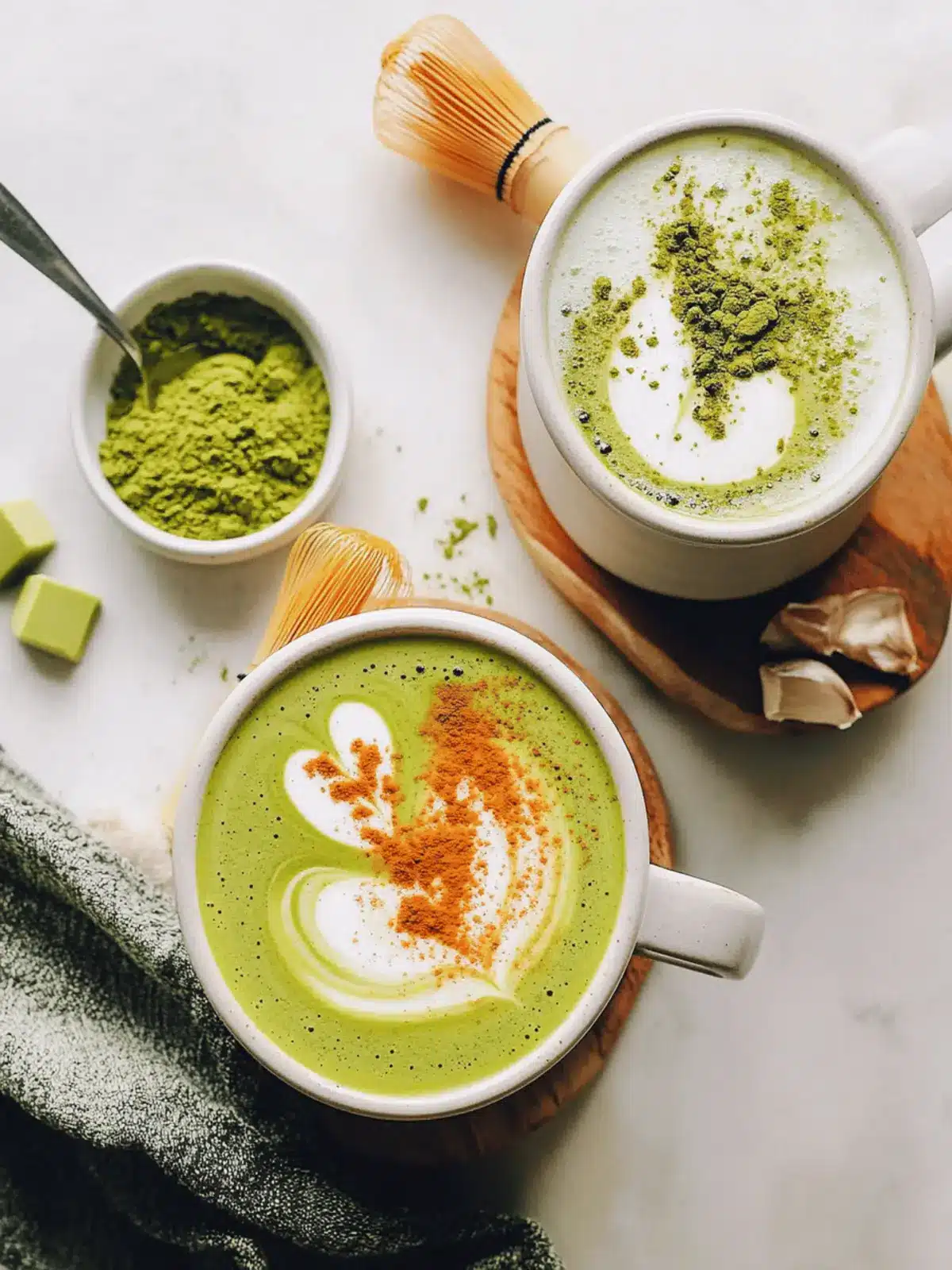 Golden Matcha Latte (2 Ways