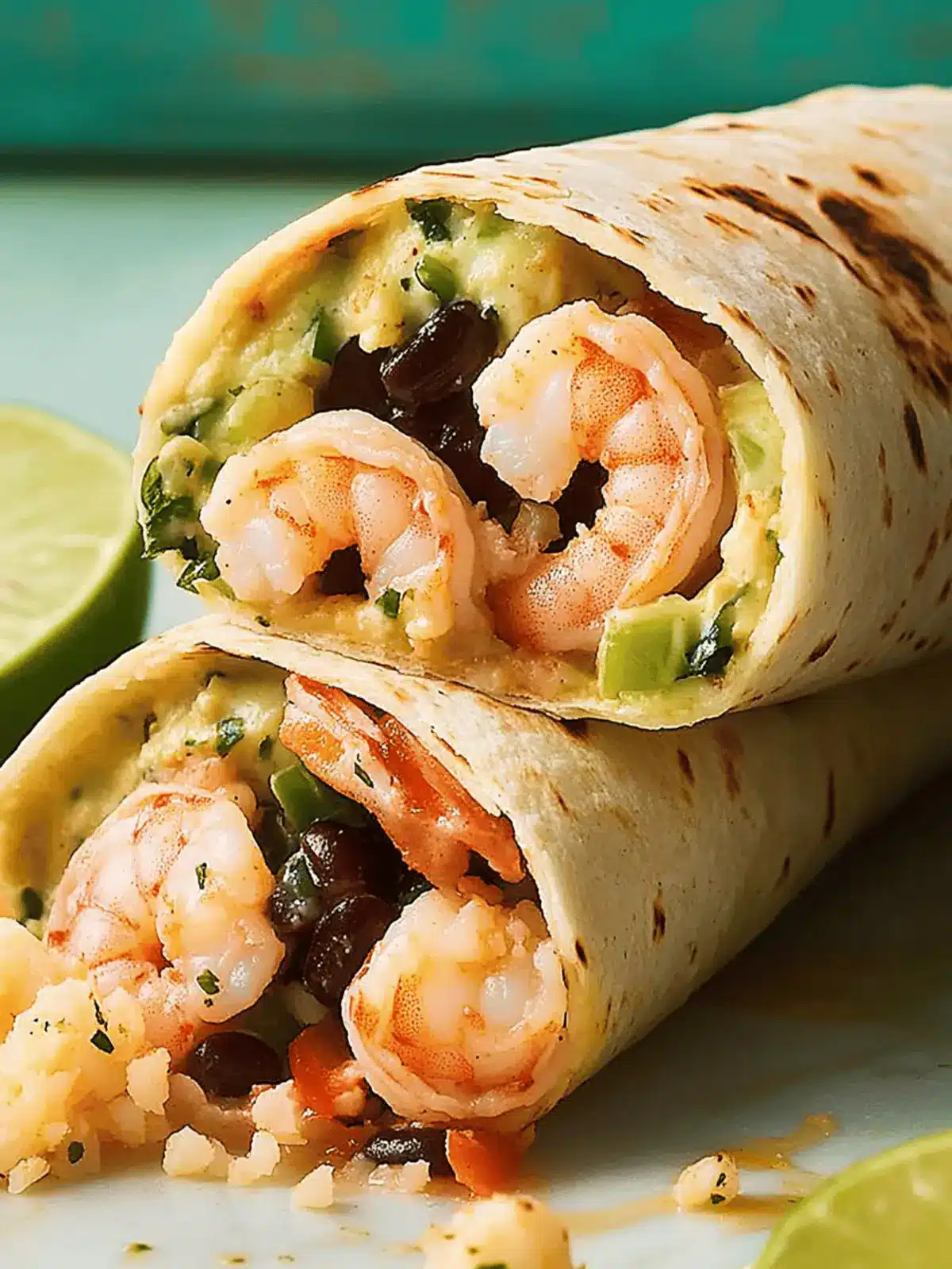 Old Bay Shrimp Burritos: Your New Favorite Quick Dinner! 2 Old Bay Shrimp Burritos