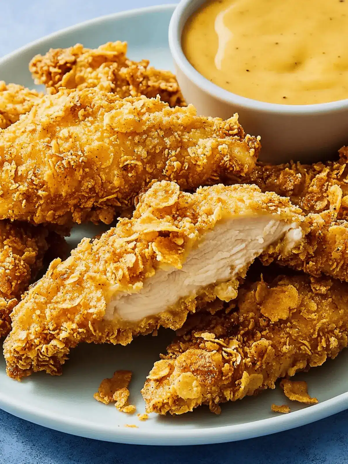 Cornflake-Crusted Chicken Tenders