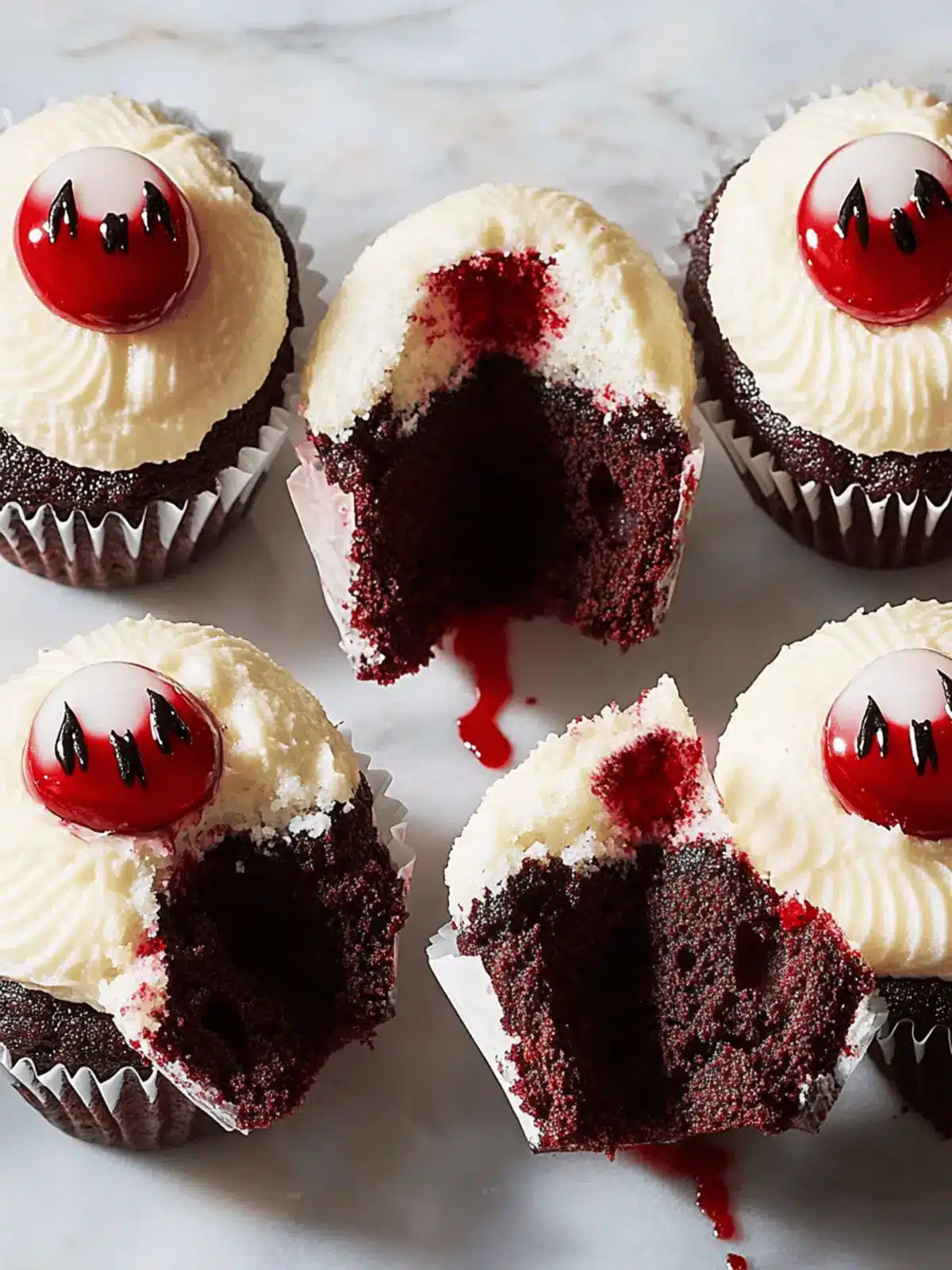 Vampire Cupcakes