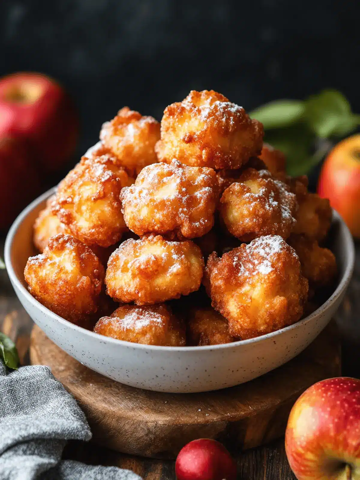 Apple Cider Fritters