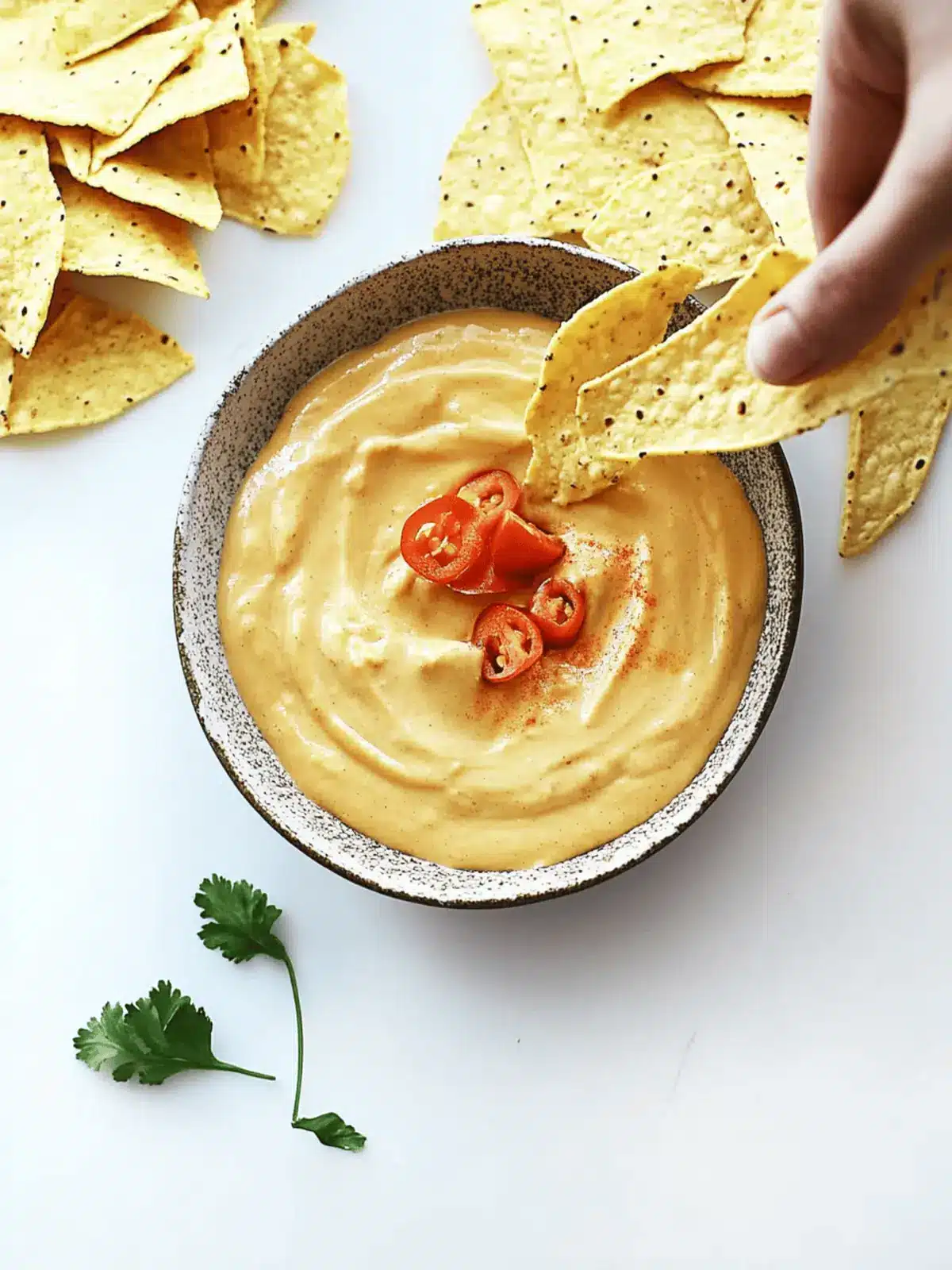 Cashew-Less Vegan Queso