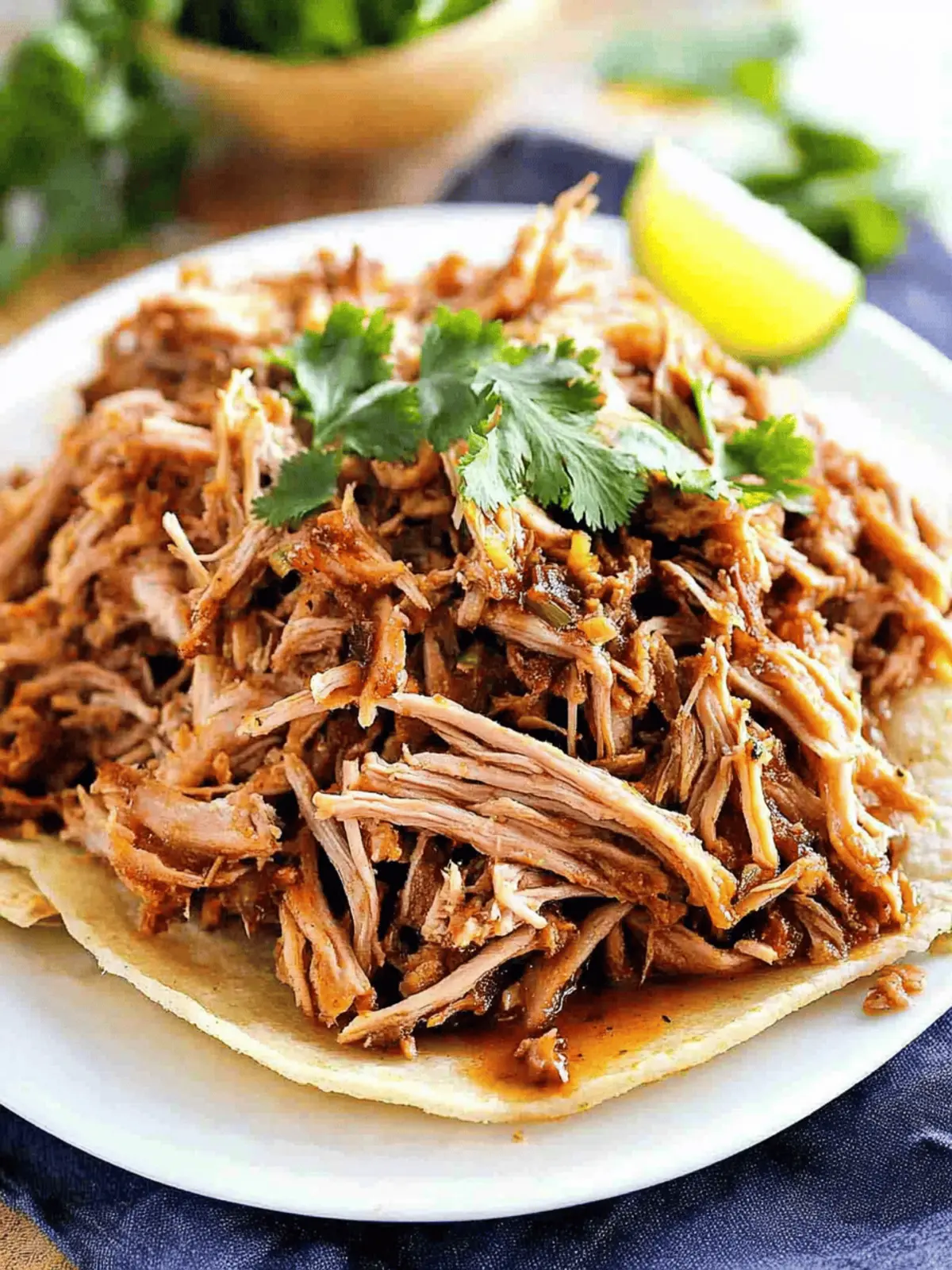 Carnitas (Mexican Slow Cooker Pulled Pork)