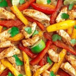 Sheet-Pan Chicken Fajitas