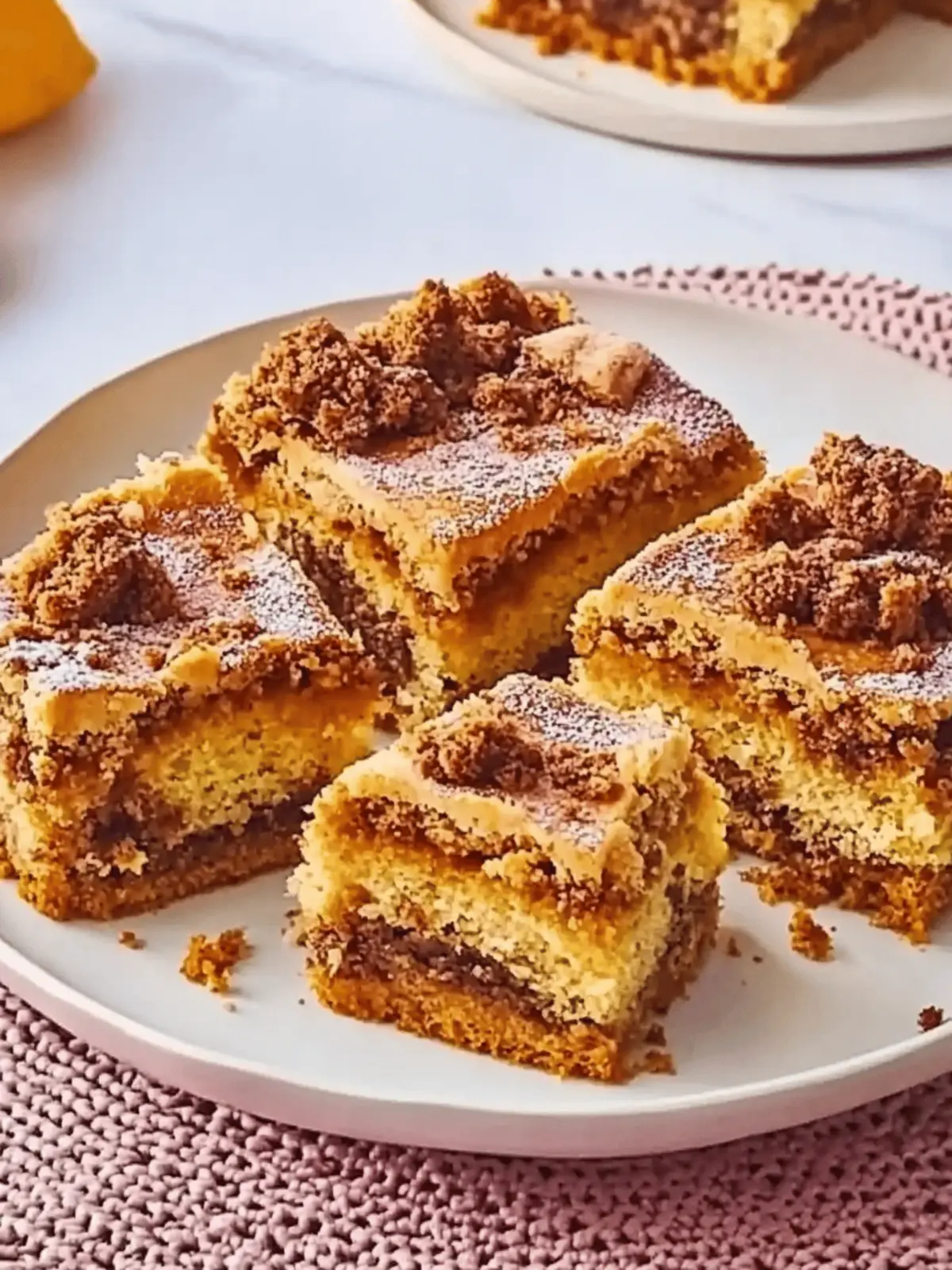 Pumpkin Coffee Cake