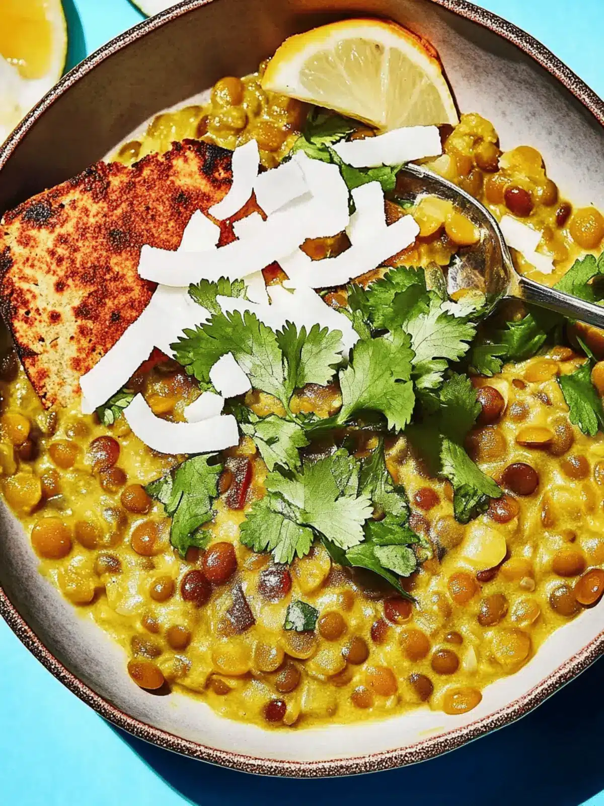 Curried Coconut Lentils