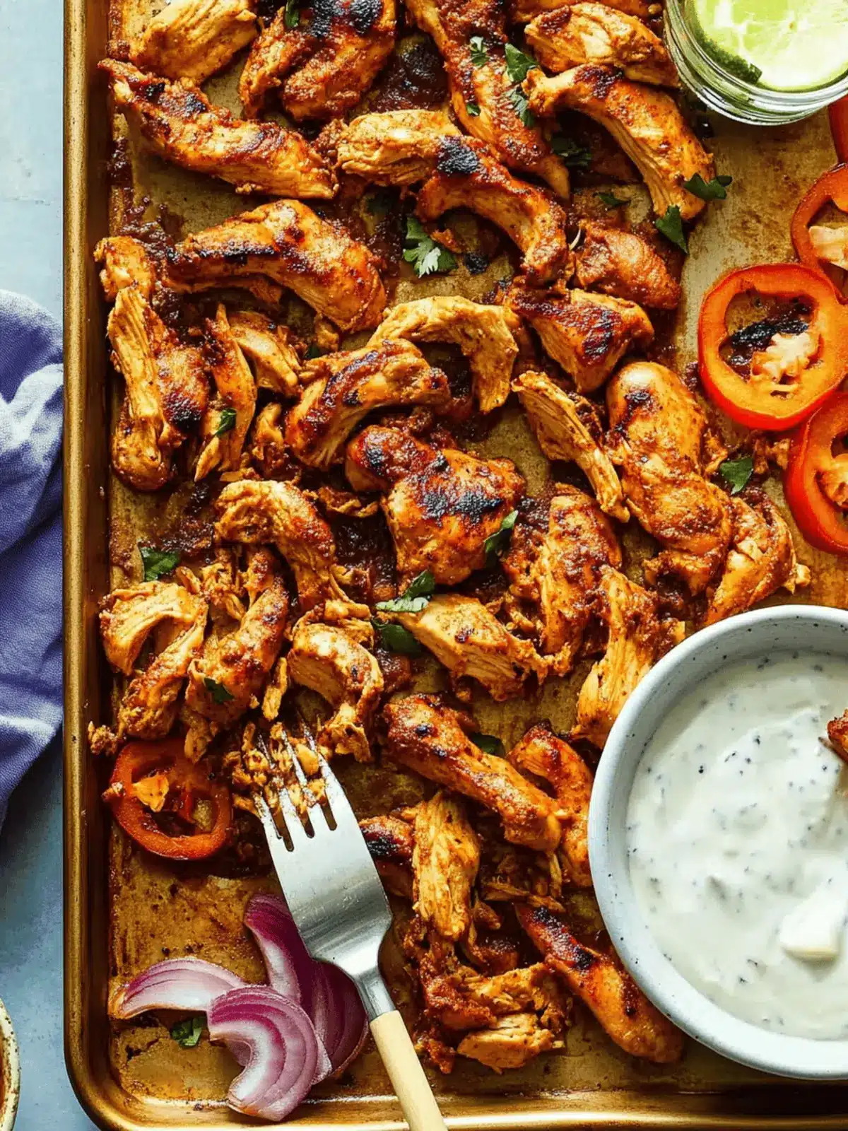 Chicken Shawarma Sheet-Pan Dinner