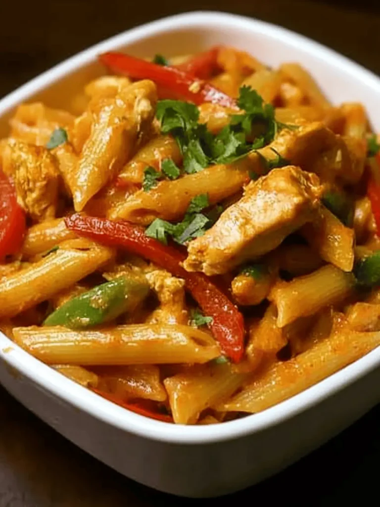 One-Pot Chicken Fajita Pasta