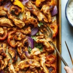 Chicken Shawarma Sheet-Pan Dinner
