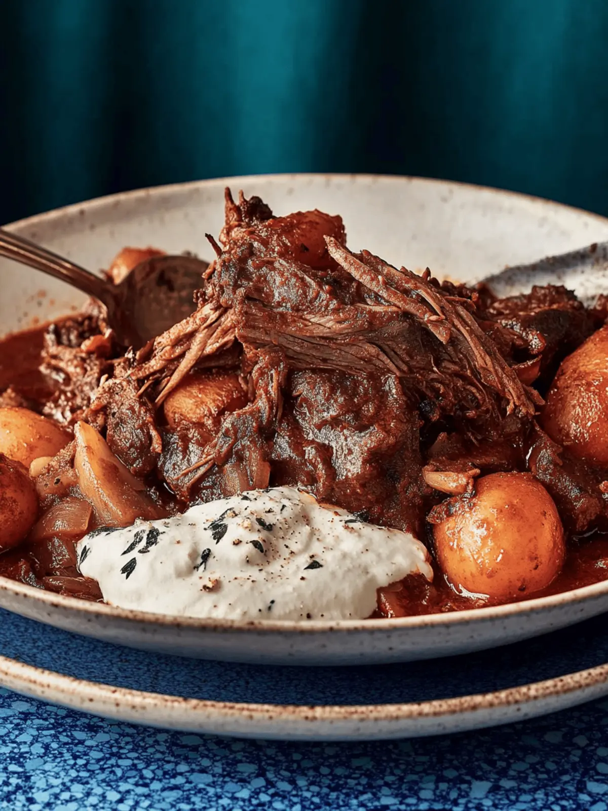 Savory Early Dismissal Pot Roast with Zesty Horseradish Cream 2 Early Dismissal Pot Roast