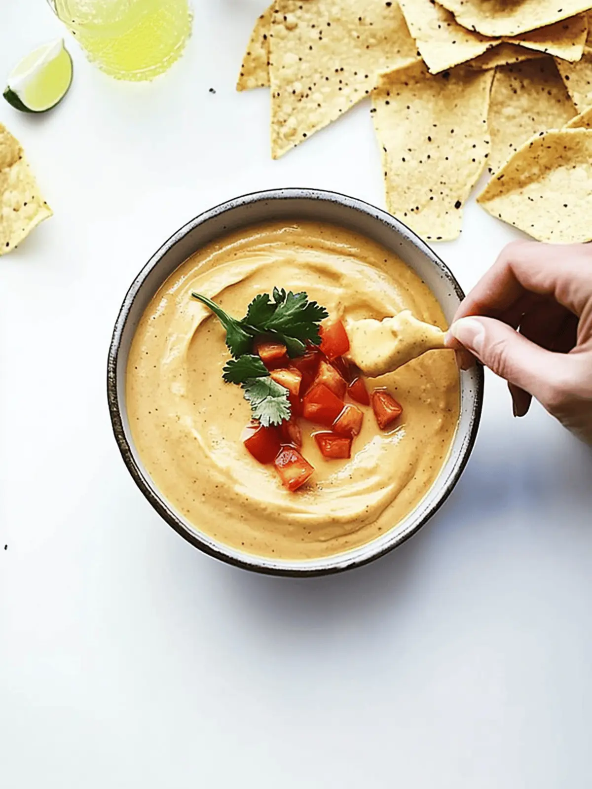 Cashew-Less Vegan Queso