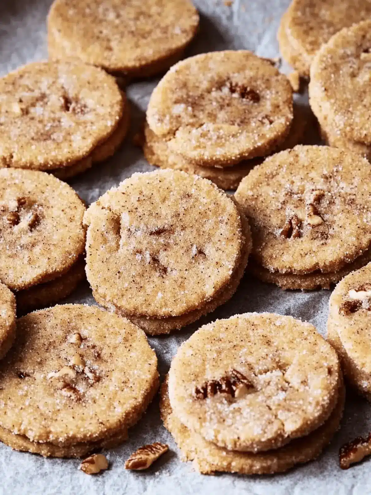 Pumpkin Spice Butter Pecan Sandies