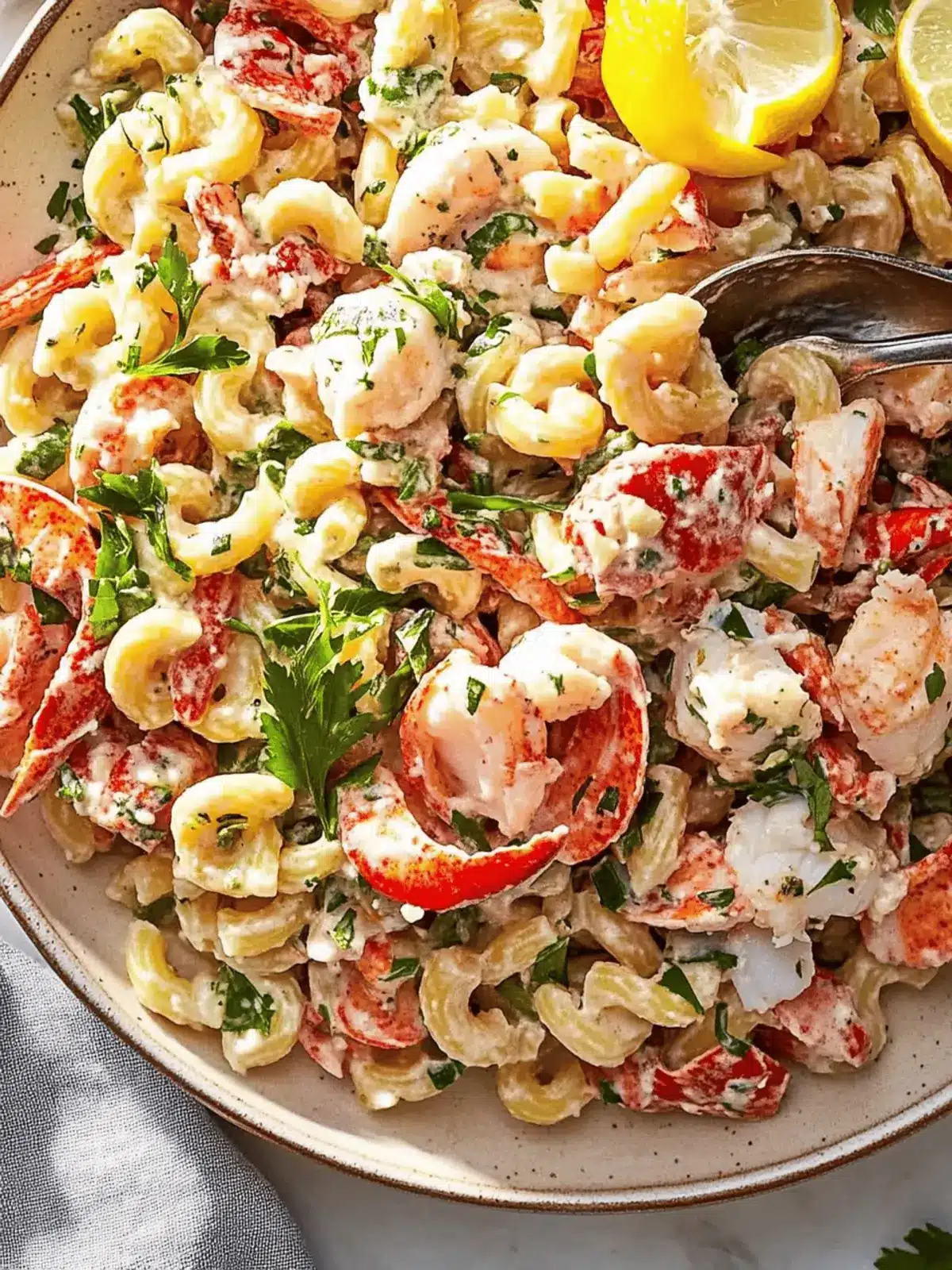 Lobster Roll Pasta Salad