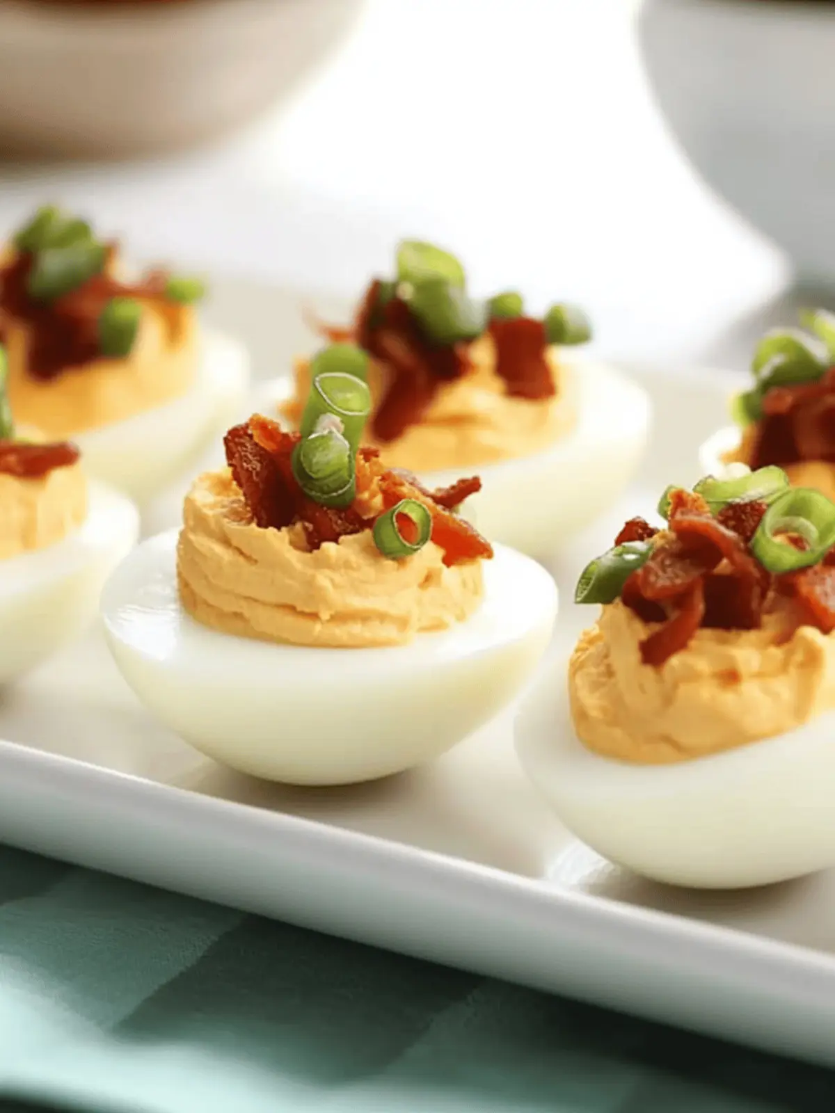 Sweetpotato Deviled Eggs