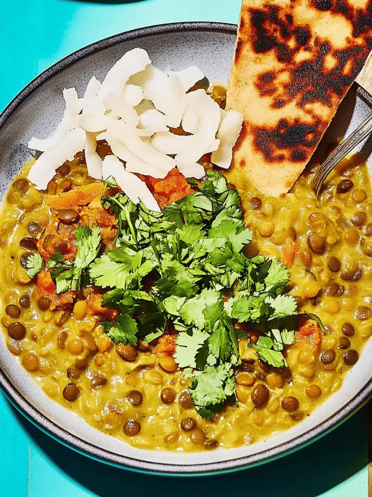 Creamy Curried Coconut Lentils: A Cozy Comfort Food Delight 2 Curried Coconut Lentils