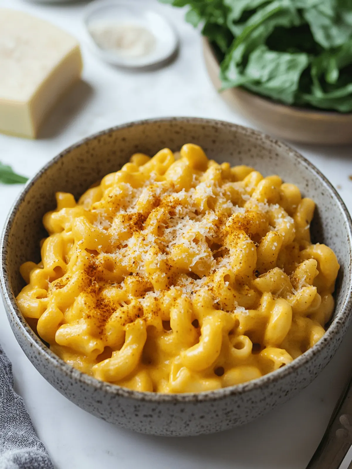 Vegan Pumpkin Mac ‘n’ Cheese