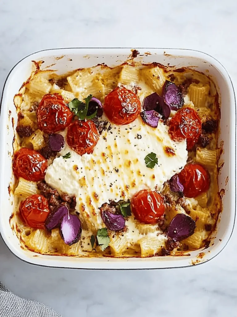 Baked Cream Cheese Pasta