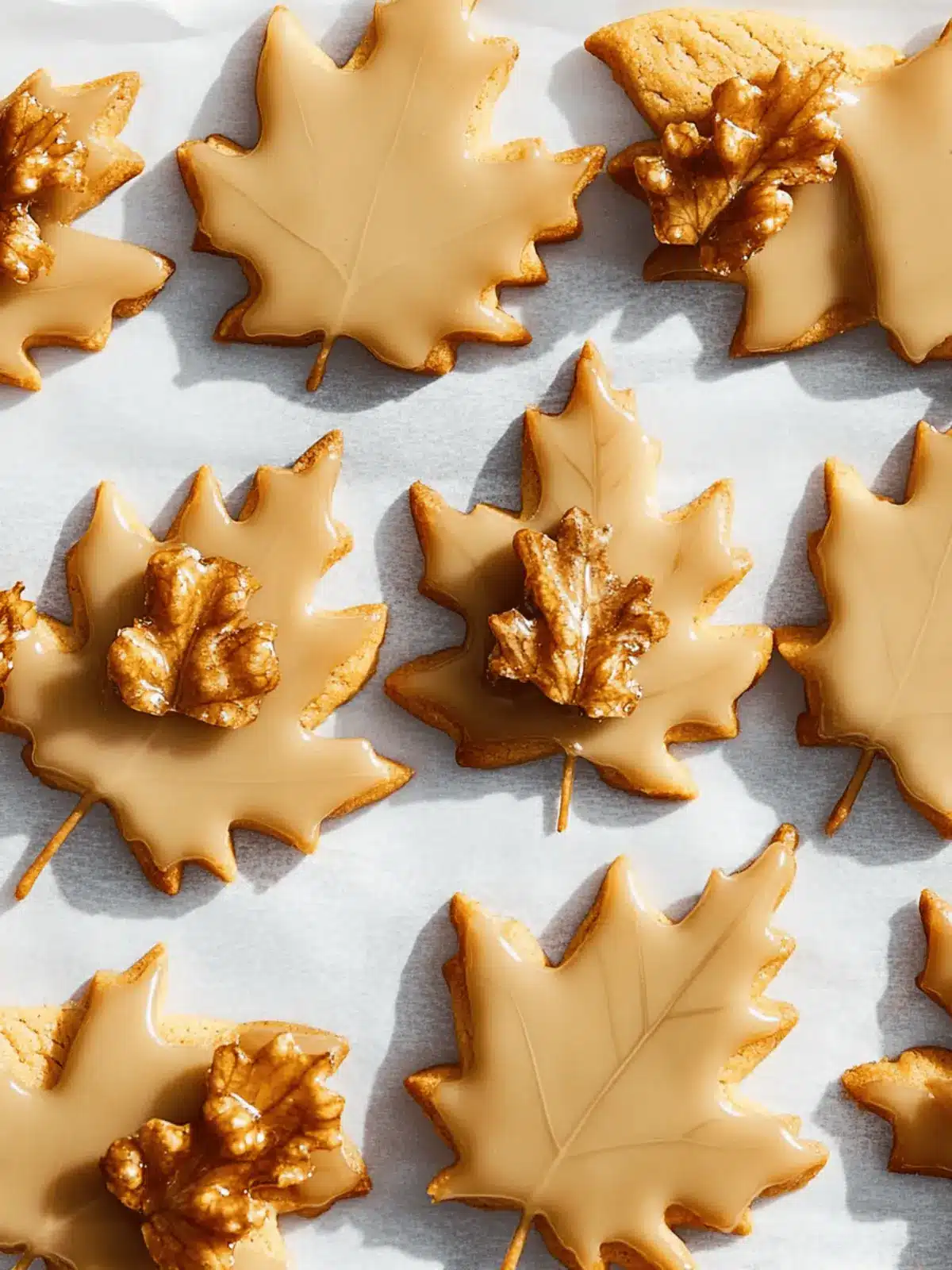 Fall for These Irresistible Glazed Maple Leaf Cookies 2 Fall: Glazed Maple Leaf Cookies