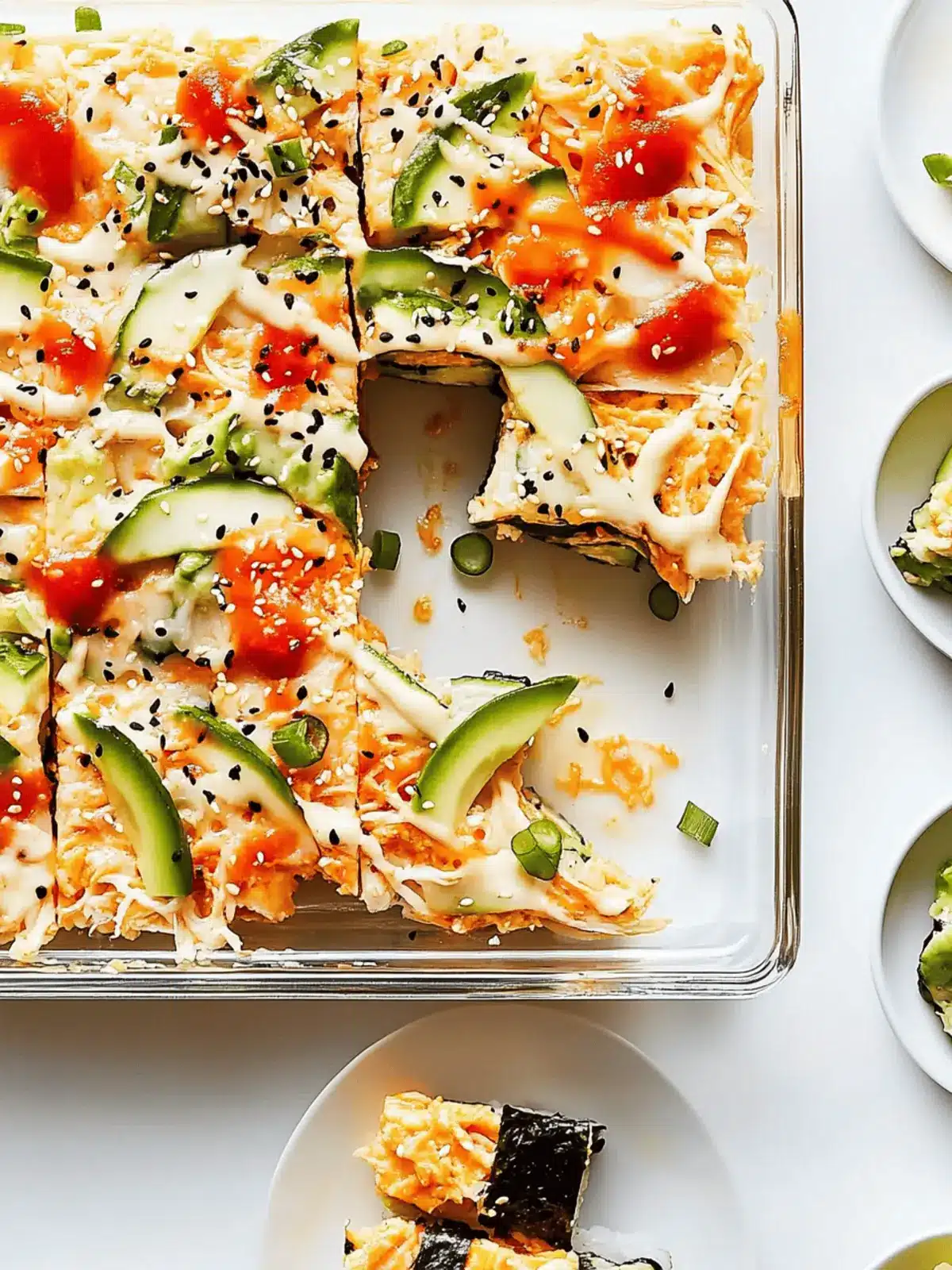 Sushi Bake Delight – Easy Recipe for Cozy Family Dinners 2 Sushi Bake