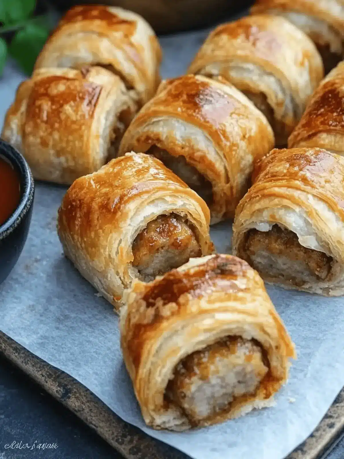 Mini Party Sausage Rolls!