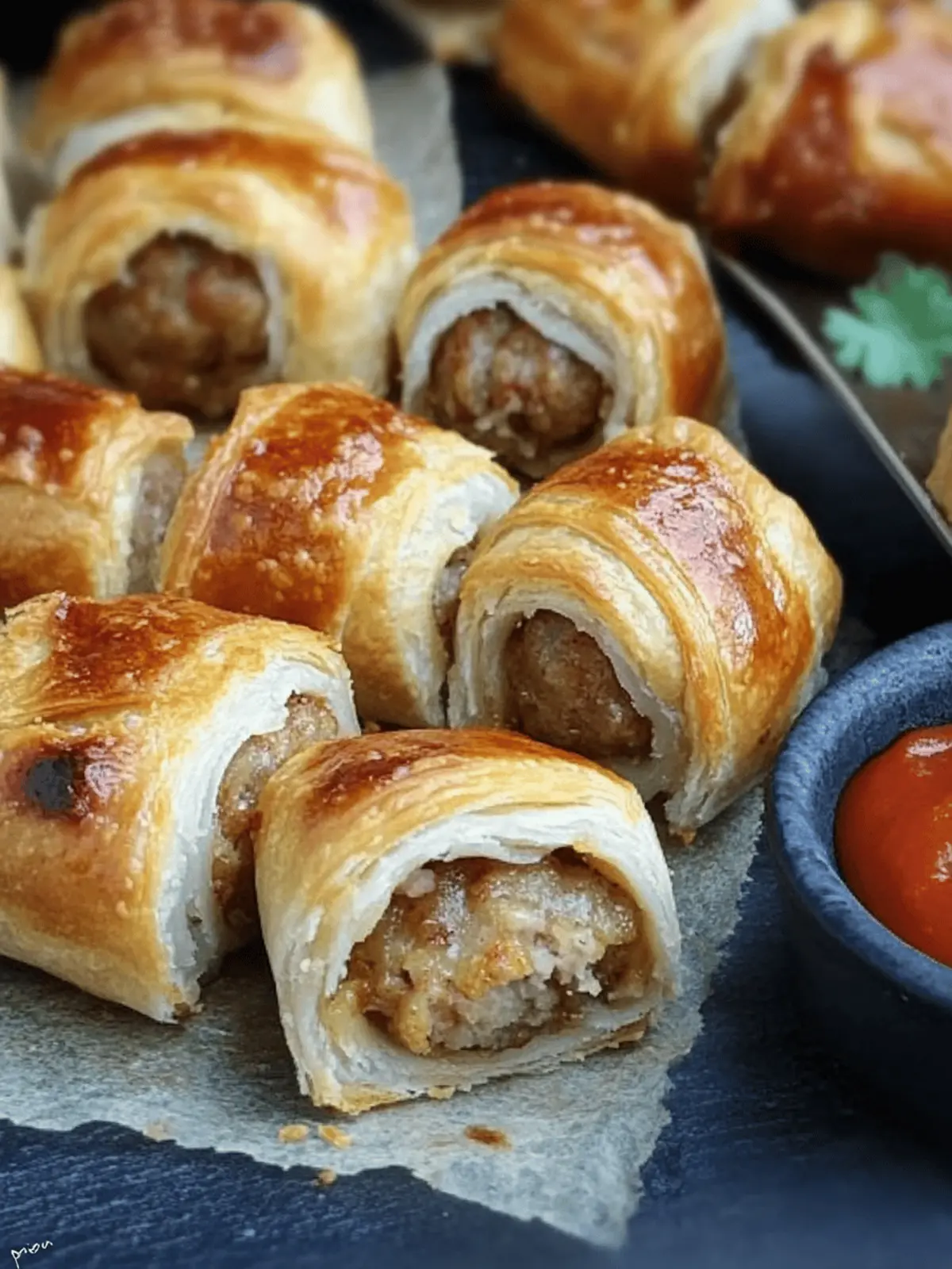 Mini Party Sausage Rolls!