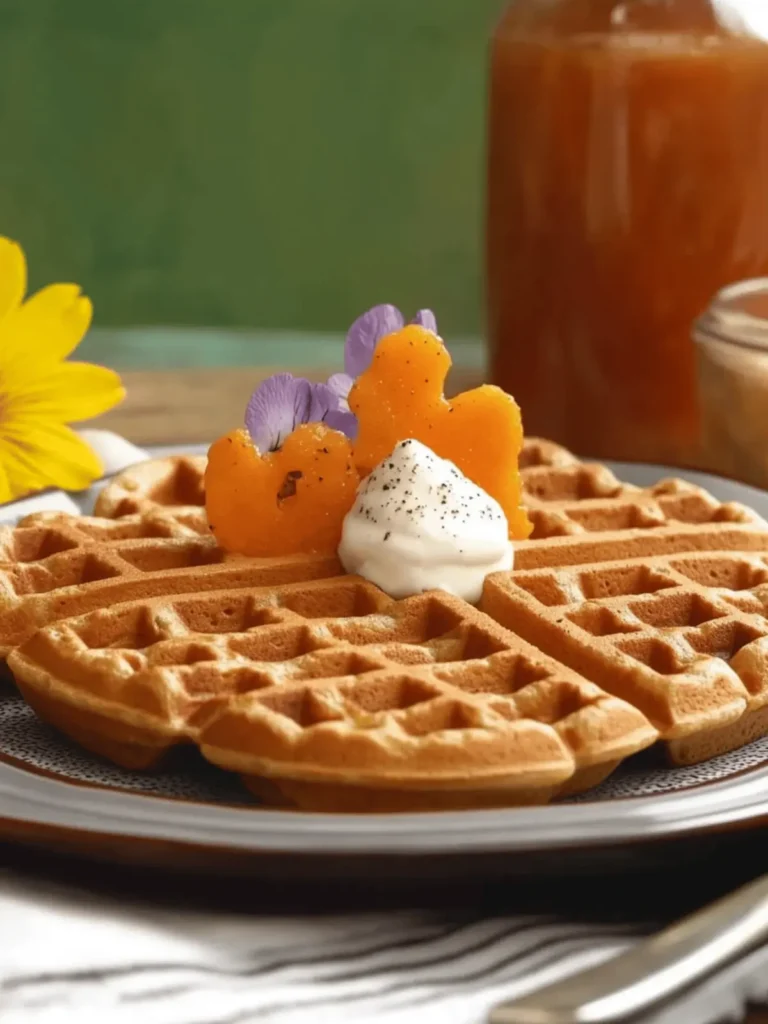 Sweetpotato Waffles